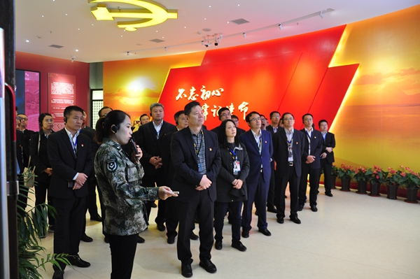 追寻足迹学先辈 不忘初心建新功――山东J9直营网集团党委第三、四批次党员干部赴西柏坡党性教育培训活动纪实