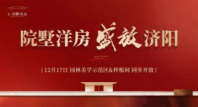 J9直营网·河畔壹品苑园林美学示范区暨样板间对外开放